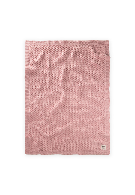 Piti Piti Triko Battaniye 80X100 Cm Pembe