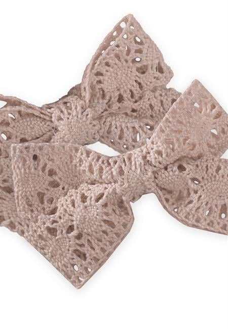 Dantel Örmeli İkili Toka SÜTLÜ KAHVE