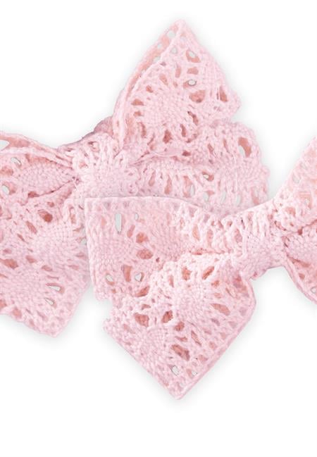 Dantel Örmeli İkili Toka PUDRA