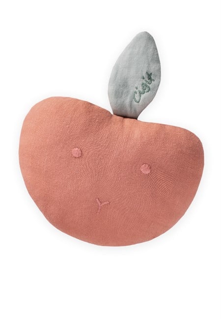 Müslin Çıngıraklı Elma Oyuncak K.Pembe