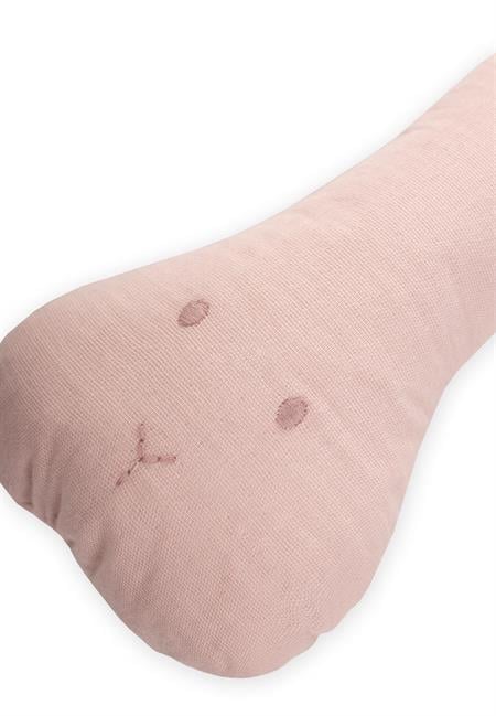 Müslin Çıngıraklı Armut Oyuncak PUDRA PEMBE