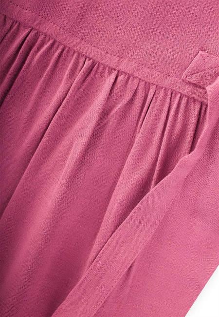 Kolsuz Bağcıklı Tulum 2-7 Yaş Pembe