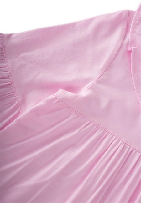 Poplin Gömlek 2-6 Yaş PEMBE 