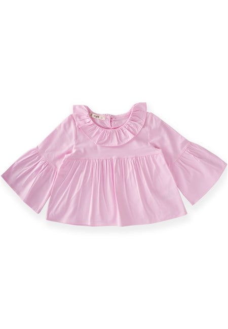 Poplin Gömlek 2-6 Yaş PEMBE 