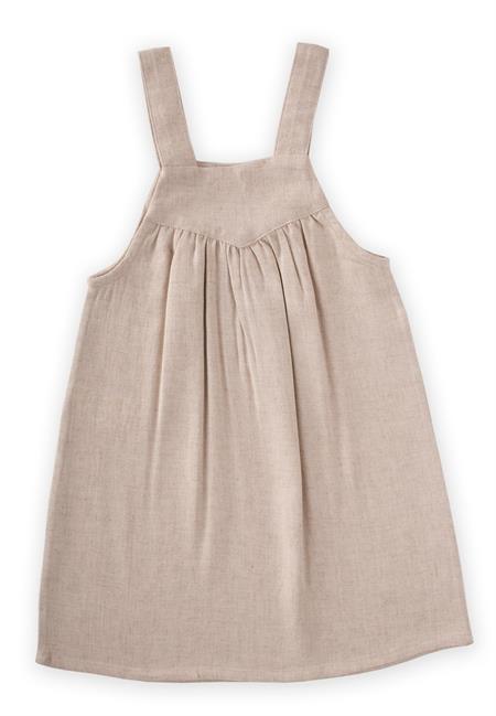 Askılı Elbise 2-7 Yaş NATUREL
