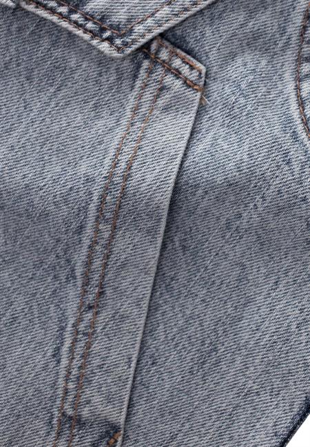 Bol Paça Kanguru Cepli Kot Salopet 2-7 Yaş Mavi