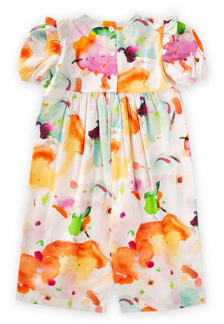 Poplin Tulum 2-7 Yaş Oranj