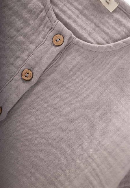 Müslin Kısa Kol Şortlu Takım 2-7 Yaş Gri