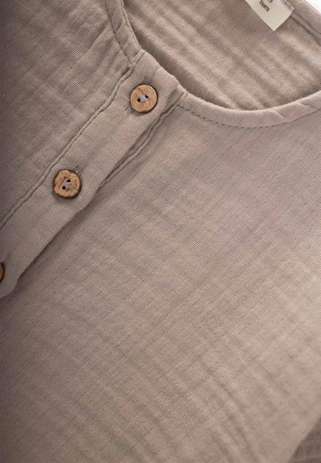 Müslin Kısa Kol Şortlu Takım 2-7 Yaş Bej