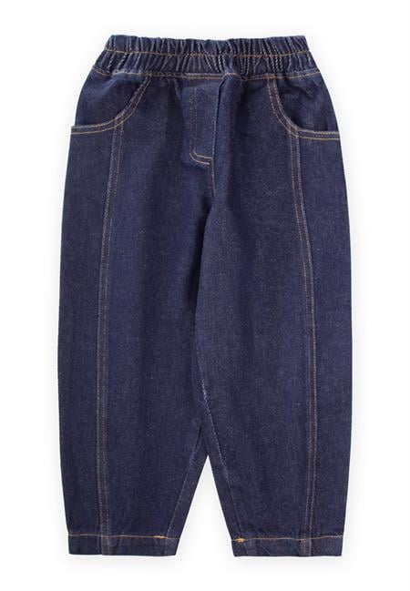 Balon Kot Pantolon 2-7 Yaş Mavi