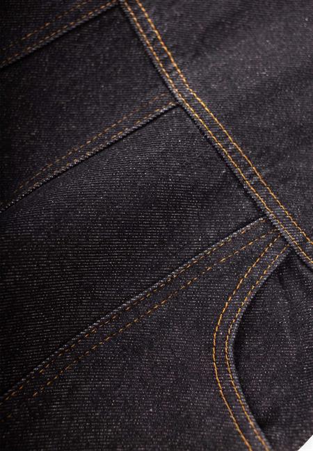 Yandan Cepli Kot Salopet 2-7 Yaş Siyah