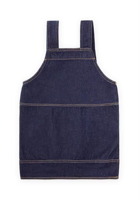 Yan Cepli Kot Jile 2-7 Yaş Mavi