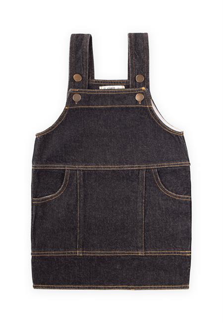 Yan Cepli Kot Jile 2-7 Yaş Siyah