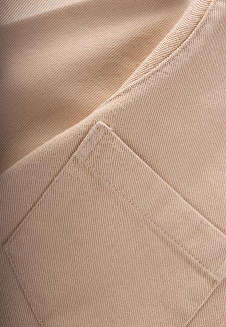 Büyük Çift Cepli Gabardin Ceket 2-7 Yaş Bej