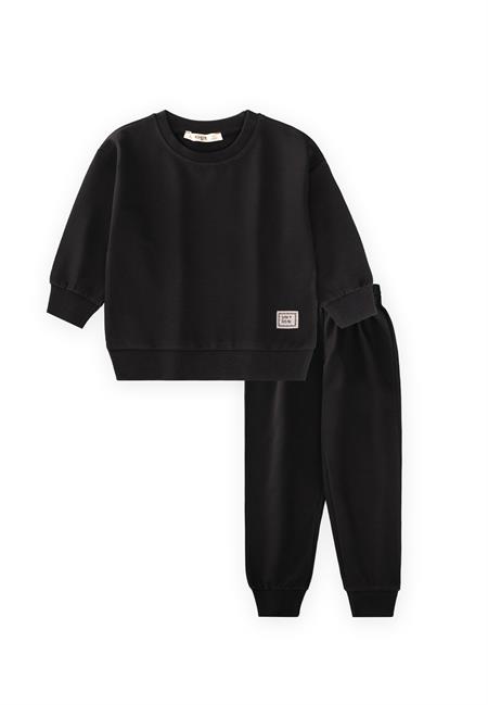 Basic Eşofman Takım 2-7 Yaş SİYAH