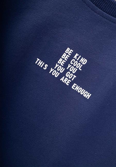 Basic Baskılı Eşofman Takım 2-7 Yaş LACİVERT