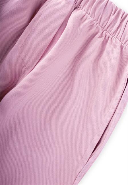 Dizi Pensli Gabardin Pantolon 2-7 Yaş PEMBE