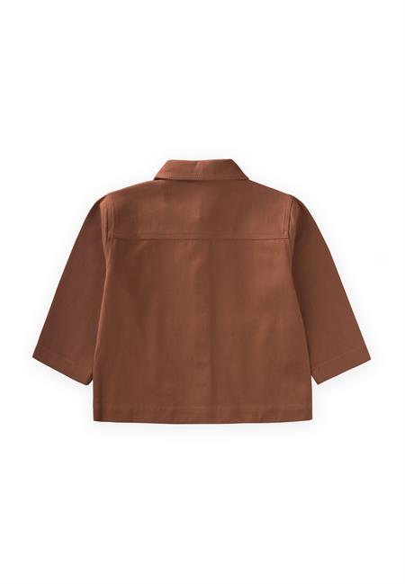 Gabardin Ceket 2-7 Yaş Kahve