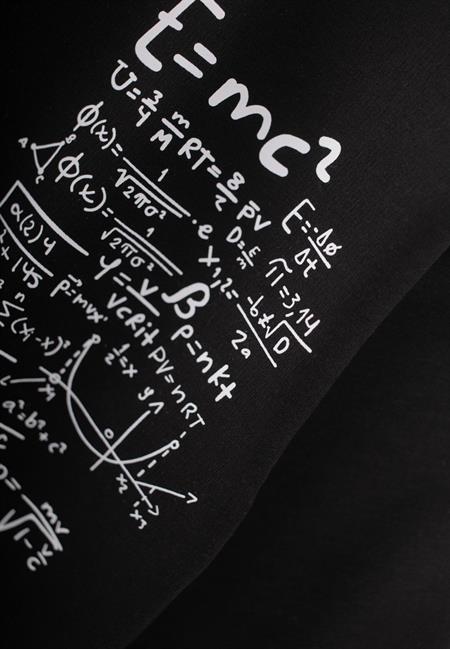 İşlem Baskılı Eşofman Takım 2-7 Yaş SİYAH