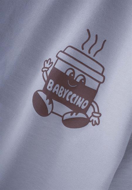 Babyc Chino Baskılı Takım 2-7 Yaş Gri