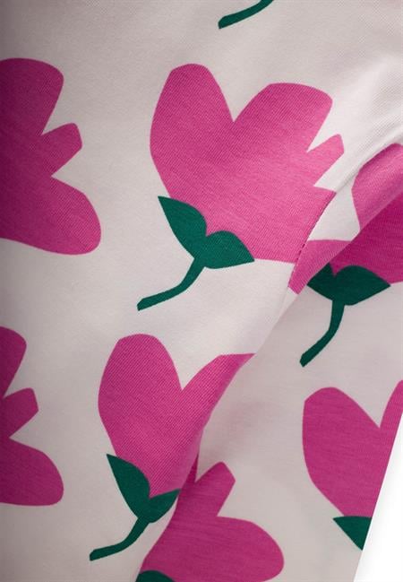 Desenli Pijama Takım 2-10 Yaş Lale Desen