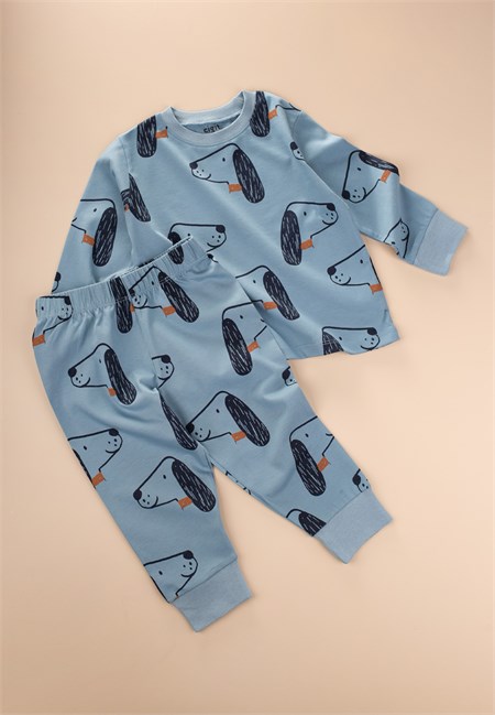 Pijama Takım 1-7 Yaş Mavi