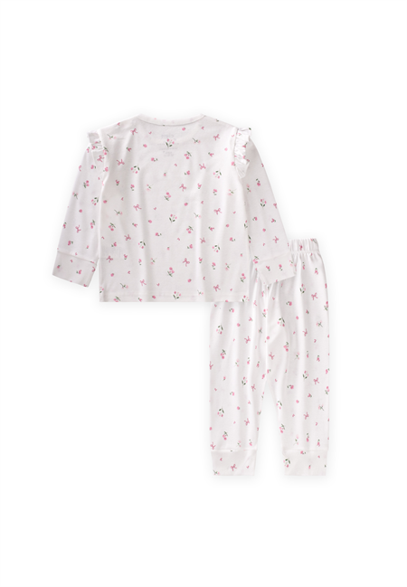 Pijama Takım 1-5 Yaş ÇITIR ÇİÇEK DESEN