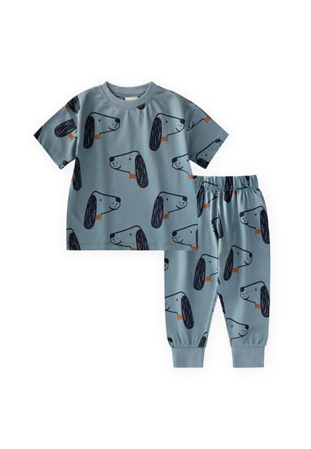 Pijama Takımı 1-8 Yaş Mavi