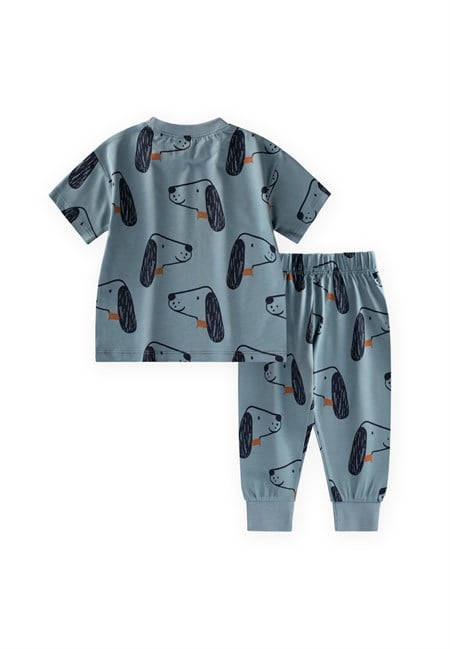 Pijama Takımı 1-8 Yaş Mavi