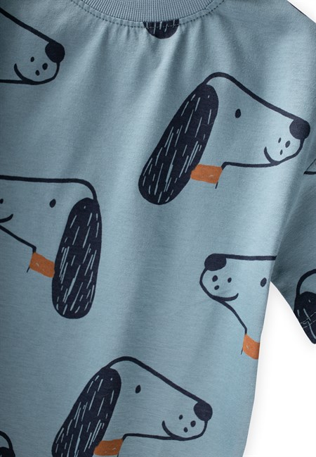 Pijama Takımı 1-8 Yaş Mavi