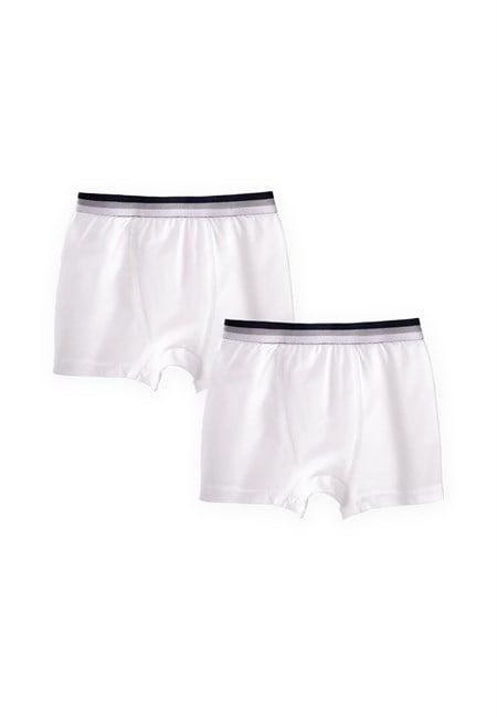 İkili Boxer 2-11 Yaş Ekru