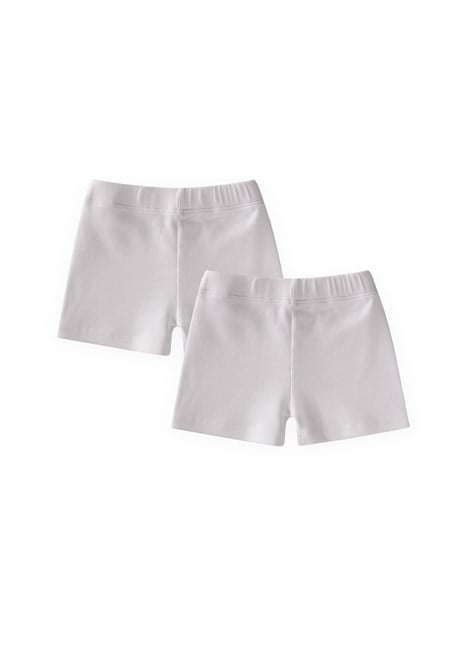 İkili Waffle Boxer 2-11 Yaş Beyaz