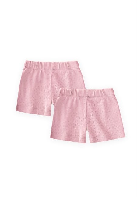 İkili Klımalı Kız Boxer 2-9 Yaş PEMBE