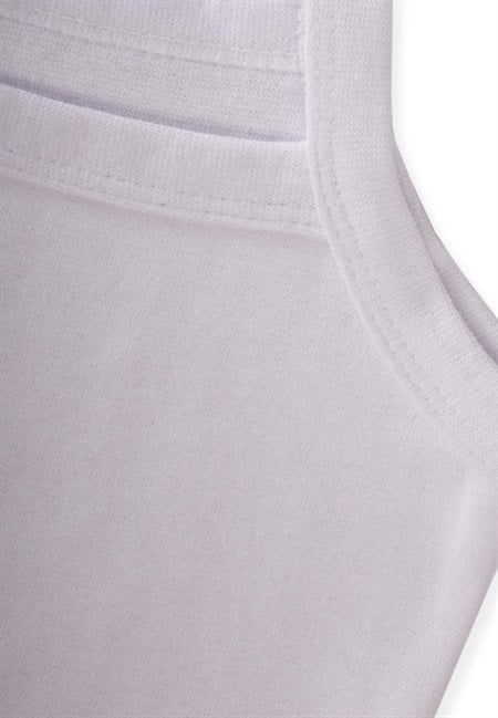 İp Askılı Kız Atlet Üçlü BEYAZ