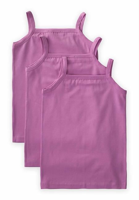 İp Askılı Kız Atlet Üçlü LİLA