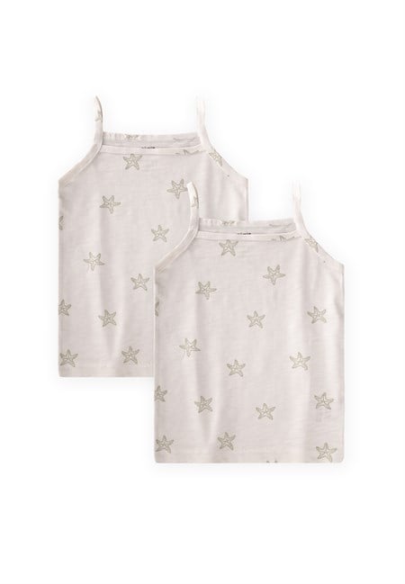 İp Askılı Kız Atlet Üçlü Deniz Yıldızı YEŞİL