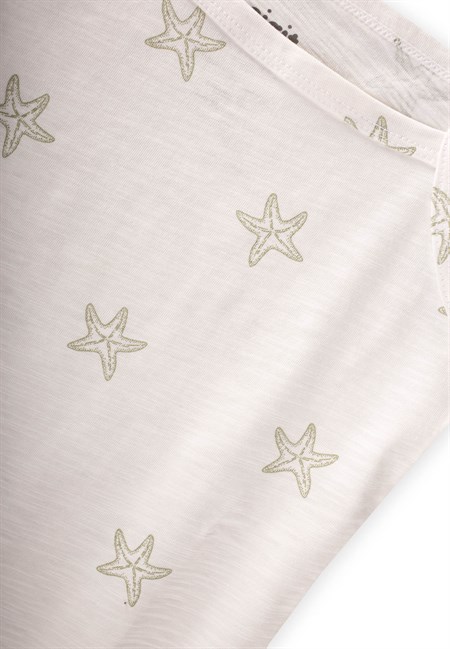 İp Askılı Kız Atlet Üçlü Deniz Yıldızı YEŞİL