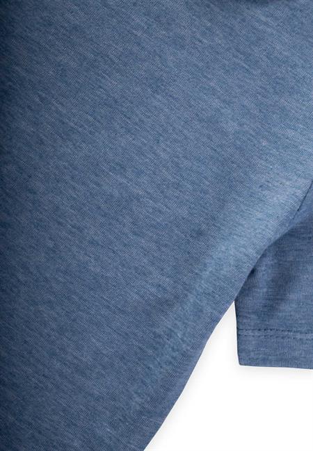 Kısa Kollu Üçlü Erkek Atlet 2-9 Yaş Mavi