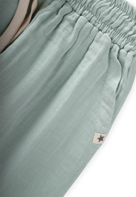 Müslin Pantolon 1-7 Yaş MİNT YEŞİLİ