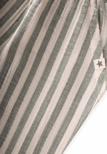 Müslin Pantolon 1-10 Yaş YEŞİL KLN ÇİZG