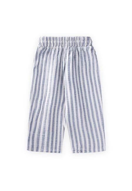 Müslin Pantolon 1-10 Yaş MAVİ KLN ÇİZG