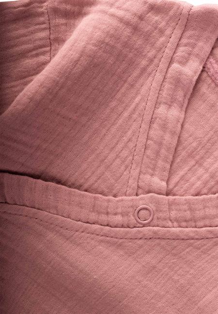 Organic Kruvaze Müslin Tulum 0-9 Ay Mercan