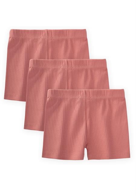 Basic Şort 2-9 Yaş Mercan