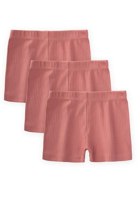 Basic Şort 2-9 Yaş Mercan