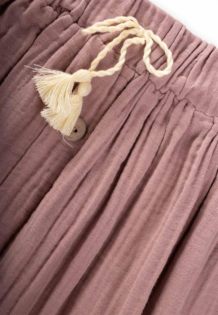 Organik Müslin Etek 2-8 Yaş Bakır