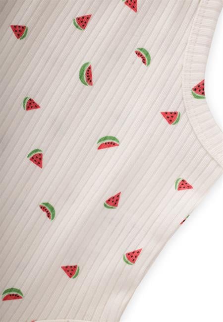 Askılı Zıbın 0-3 Yaş Karpuz Desen