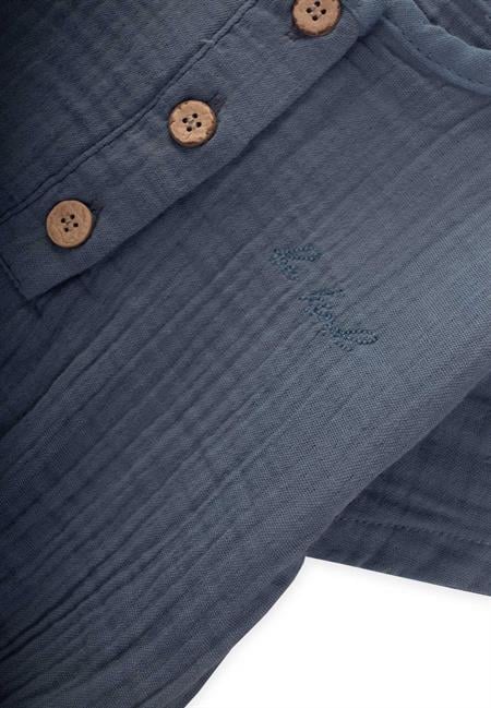 Organik Müslin Zıbın 0-3 Yaş FÜME