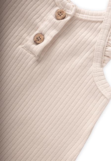 Askılı Tulum 0-3 Yaş A Bej