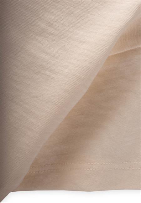 Basic Bebe T-Shırt 0-3 Yaş Ekru