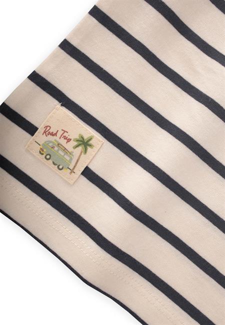 Çizgili Şortlu Takım 1-7 Yaş ANTRASİT